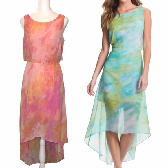 Jessica Simpson S Charleston Dress Sheer Open Back - Picture 2 of 9